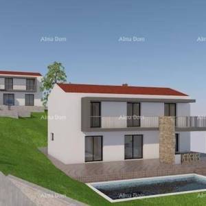 Lijepa, moderna kuća s bazenom, Rakalj!