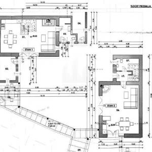 Luksuzni kameni resort – dvije kamene ljepotice s grijanim bazenom i prekrasnim dvorištem, 2 km od mora