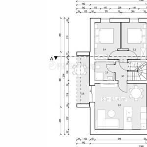 Malinska, apartman na prodaju s terasom, blizu mora!