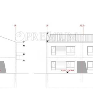 Malinska centar, zemljište za 3 kuće, 80 m od mora!