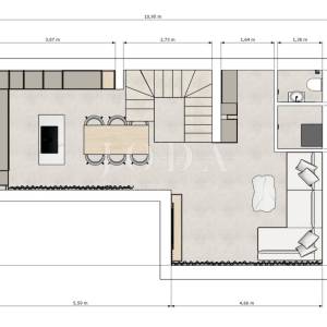 Malinska - dvojna kuća s pogledom na more!