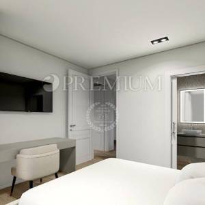 Malinska, kuća na prodaju s bazenom i pogledom na more!