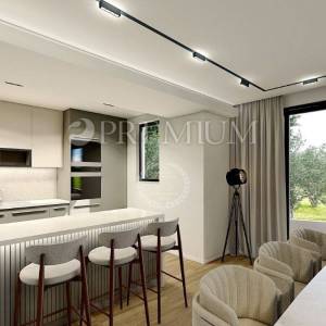 Malinska, kuća na prodaju s bazenom i pogledom na more!