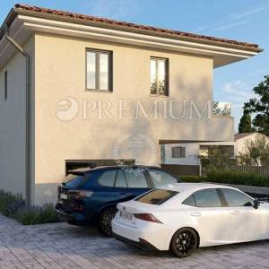 Malinska, kuća s bazenom i pogledom na more – novogradnja!