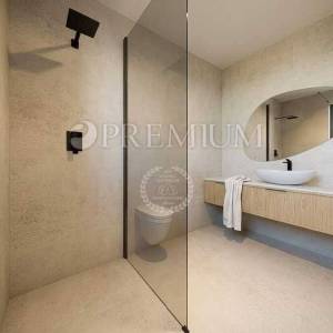 Malinska, kuća s bazenom i pogledom na more – novogradnja!