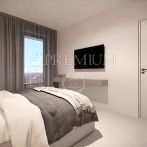 Malinska, kuća s bazenom i pogledom na more – novogradnja!