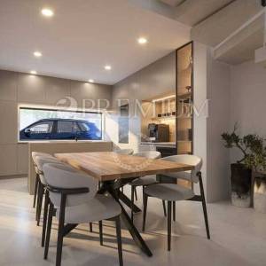 Malinska, kuća s bazenom i pogledom na more – novogradnja!