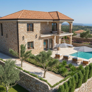 Malinska - nova niskoenergetska rustikalna kuća