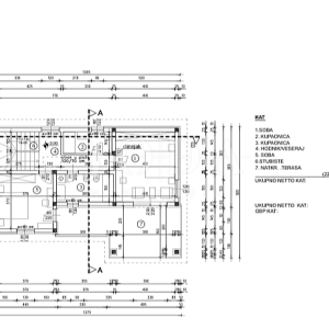 Malinska - nova niskoenergetska rustikalna kuća