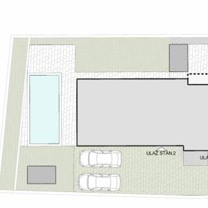 Malinska, okolica - Rustikalna dvojna kuća s bazenom