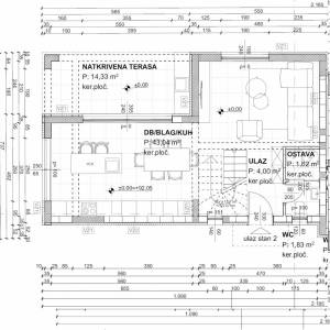Malinska, okolica - Rustikalna dvojna kuća s bazenom