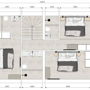 Malinska, okolica - Rustikalna dvojna kuća s bazenom