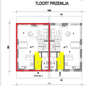 Malinska, prodaja, nova kuća na atraktivnoj lokaciji s pogledom na more