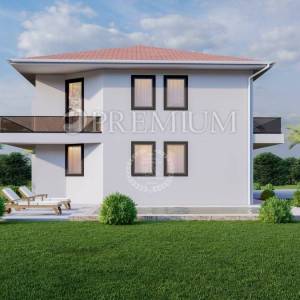 Malinska, prodaja, nova kuća na atraktivnoj lokaciji s pogledom na more!