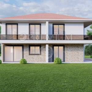 Malinska, prodaja, nova kuća na atraktivnoj lokaciji s pogledom na more!