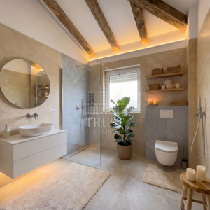 MATULJI, MUČIĆI - Novogradnja! Dvojna kuća s bazenom