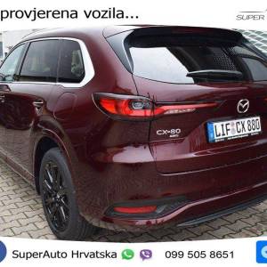 Mazda CX-80 3.3 e-Skyactiv AWD Aut. Homura Plus 254 KS, PANO+ACC+GR SJED+360
