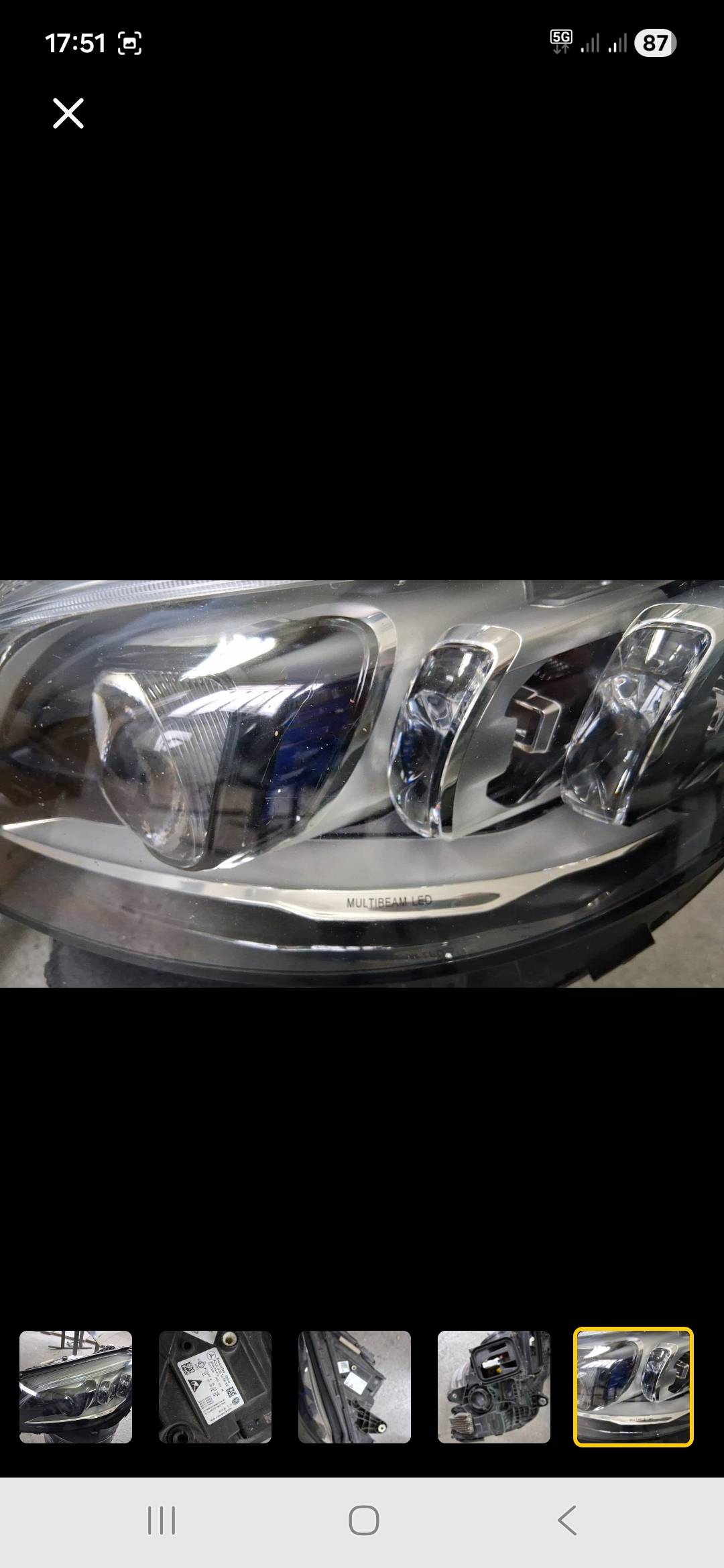 MB 205,prednji ljevi far