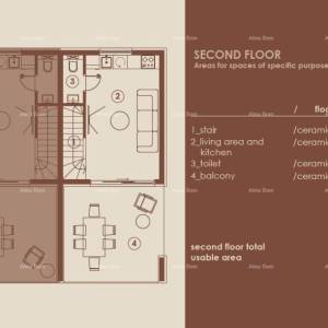 Medulin, Moderni troetažni apartman s pogledom na more, A3