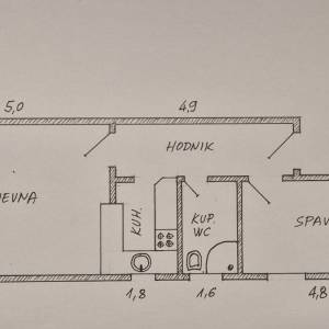 Medveščak,2S stan 50m2 u manjoj stambenoj zgradi na odličnoj lokaciji