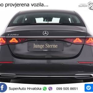 Mercedes E 220d Aut. Avantgarde 197 KS, ACC+360+KEY+GR SJED+VIRT+LANE