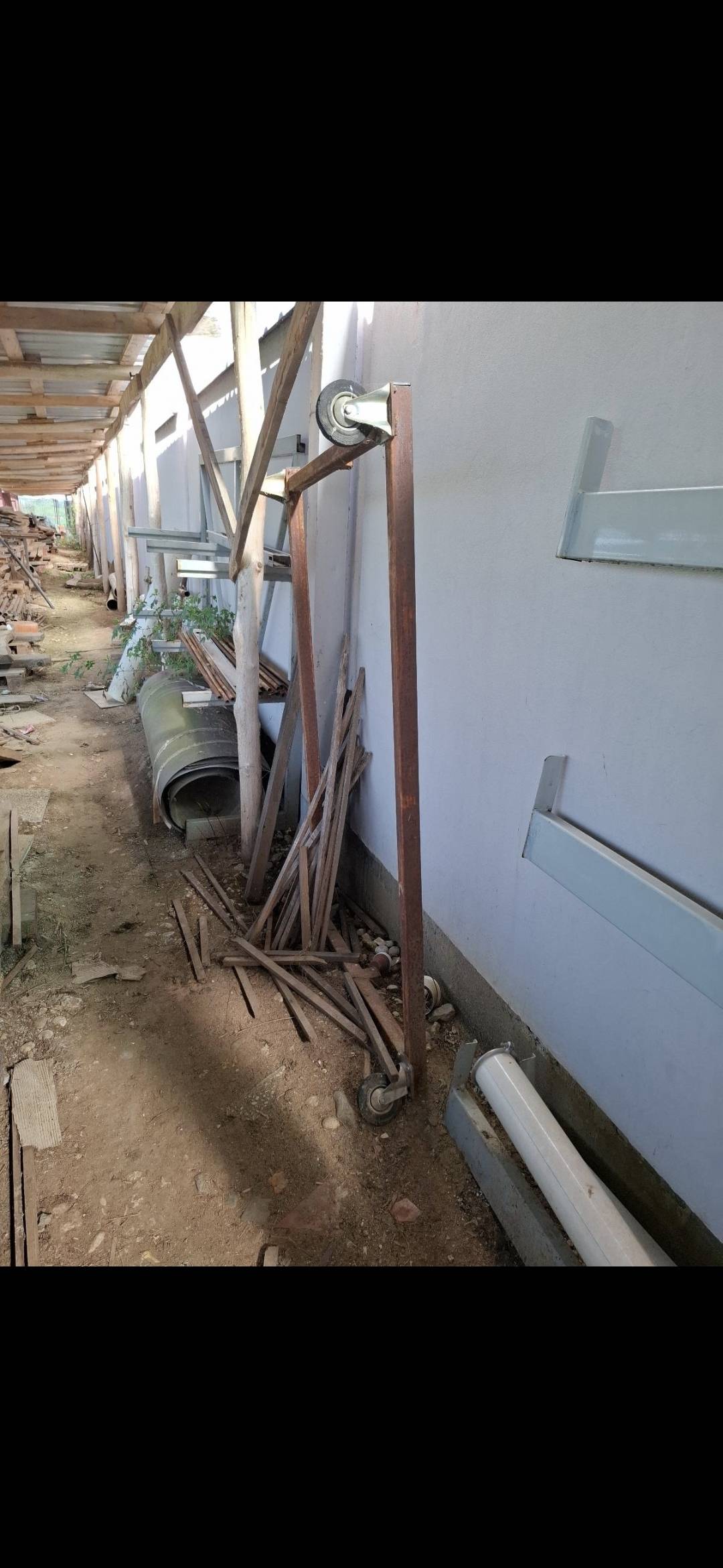 Metalna kolica sa 4 kotača