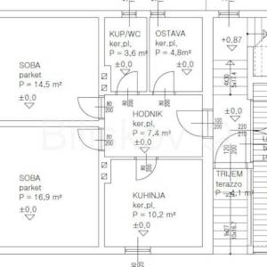 Najam, Zagreb, Kustošija centar, dvosoban stan, 65 m2 + loggia