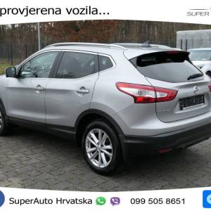 Nissan Qashqai 1.5 dCi Tekna 115 KS, LED+TEM+GR SJED+360+NAVI