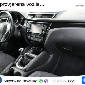 Nissan Qashqai 1.5 dCi Tekna 115 KS, LED+TEM+GR SJED+360+NAVI