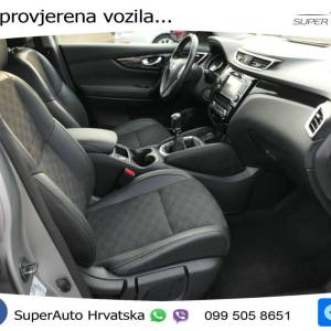 Nissan Qashqai 1.5 dCi Tekna 115 KS, LED+TEM+GR SJED+360+NAVI