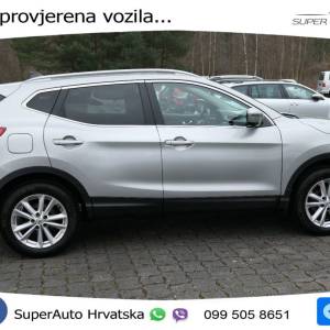 Nissan Qashqai 1.5 dCi Tekna 115 KS, LED+TEM+GR SJED+360+NAVI