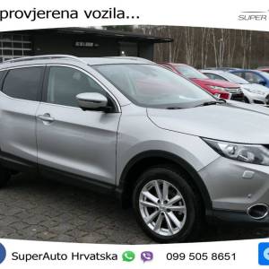 Nissan Qashqai 1.5 dCi Tekna 115 KS, LED+TEM+GR SJED+360+NAVI