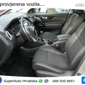 Nissan Qashqai 1.5 dCi Tekna 115 KS, LED+TEM+GR SJED+360+NAVI