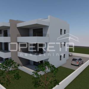 Novogradnja, Dvosoban stan s krovnom terasom, 81 m², 2. kat, Murvica