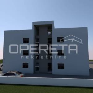 Novogradnja, Dvosoban stan s krovnom terasom, 81 m², 2. kat, Murvica