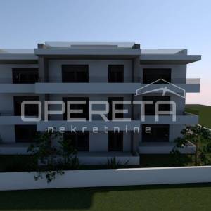 Novogradnja, Dvosoban stan s krovnom terasom, 81 m², 2. kat, Murvica