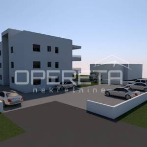 Novogradnja, Dvosoban stan s krovnom terasom, 81 m², 2. kat, Murvica