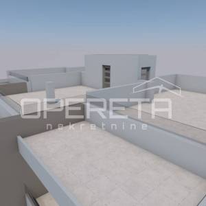 Novogradnja, Dvosoban stan s krovnom terasom, 81 m², 2. kat, Murvica