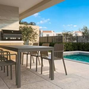 Okolica Malinske - Dvojna kuća s grijanim bazenom