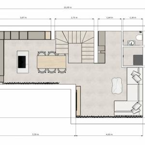 Okolica Malinske - Dvojna kuća s grijanim bazenom