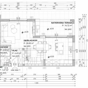 Okolica Malinske - Dvojna kuća s grijanim bazenom