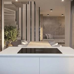 Okolica Malinske - Dvojna kuća s grijanim bazenom