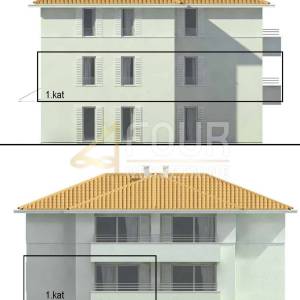Otok Krk - Šilo, novogradnja s pogledom na more