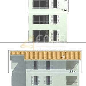 Otok Krk - Šilo, novogradnja s pogledom na more