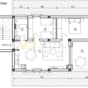 Otok Krk - Šilo, novogradnja s pogledom na more