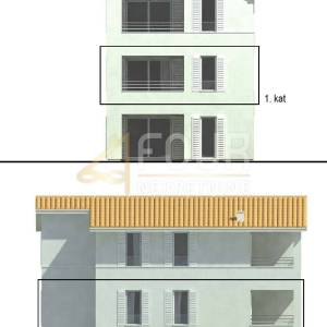 Otok Krk - Šilo, novogradnja s pogledom na more