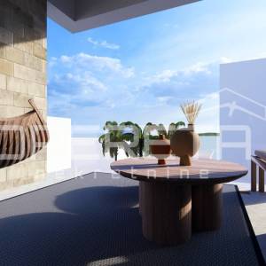 Petrčane – luksuzni penthouse, 30 m od mora