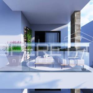 Petrčane – luksuzni penthouse, 30 m od mora