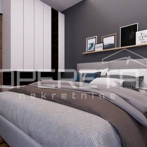 Petrčane – luksuzni penthouse, 30 m od mora