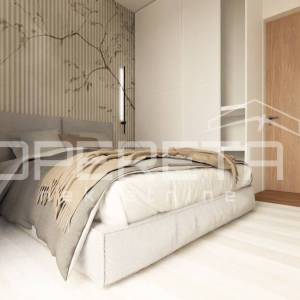 Petrčane – luksuzni trosobni stan s bazenom i velikim vrtom, 30 m od mora